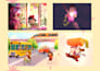 create full color hand drawn children book illustrations